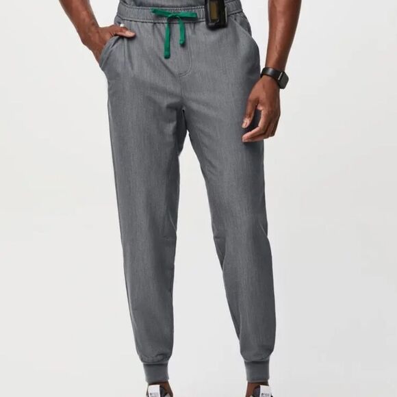 NWT FIGS Tansen Jogger Scrub Pants Graphite Men’s Size XXL Short - Picture 1 of 14